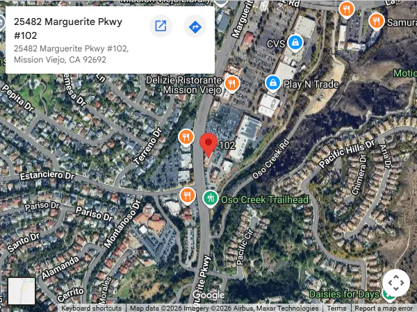 Location,25482 Marguerite Pkwy, Mission Viejo, CA 92692